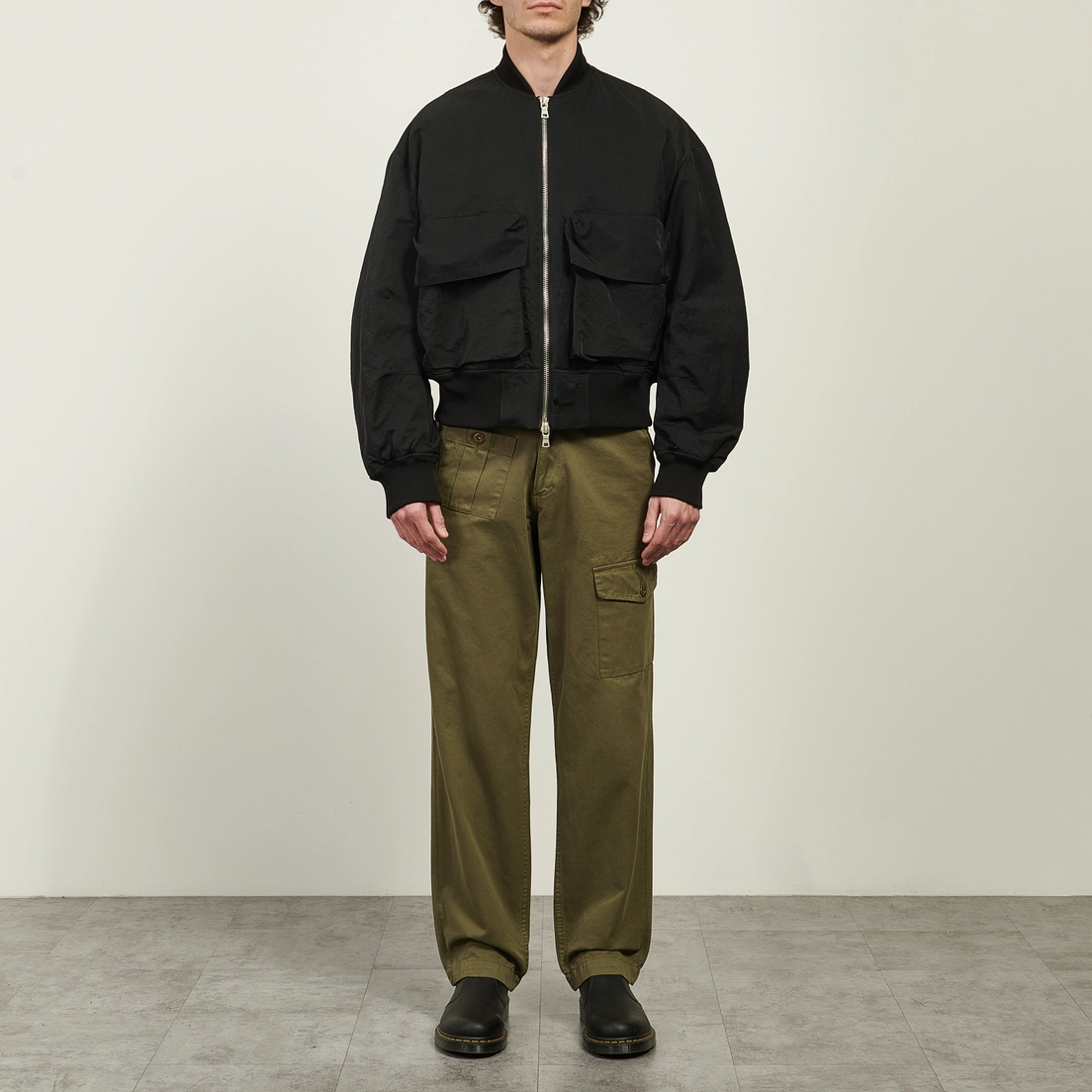 MKI Miyuki-Zoku Мужская куртка бомбер Silky Nylon