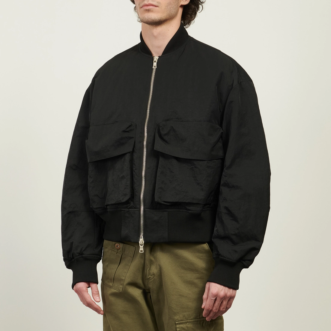 MKI Miyuki-Zoku Мужская куртка бомбер Silky Nylon