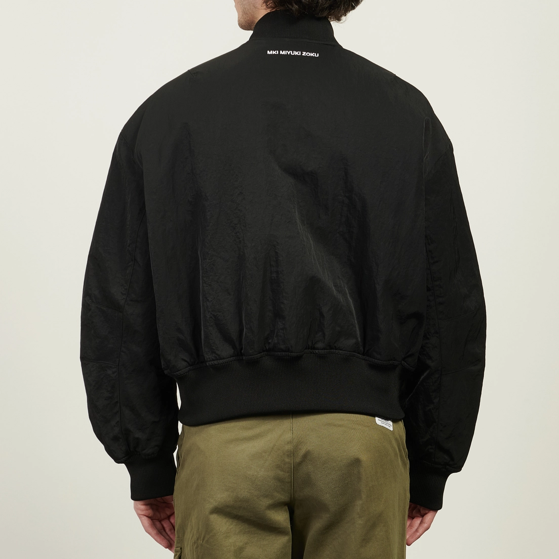 MKI Miyuki-Zoku Мужская куртка бомбер Silky Nylon