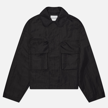 Мужская куртка ветровка MKI MIYUKI ZOKU Silky Nylon Pilot, цвет чёрный