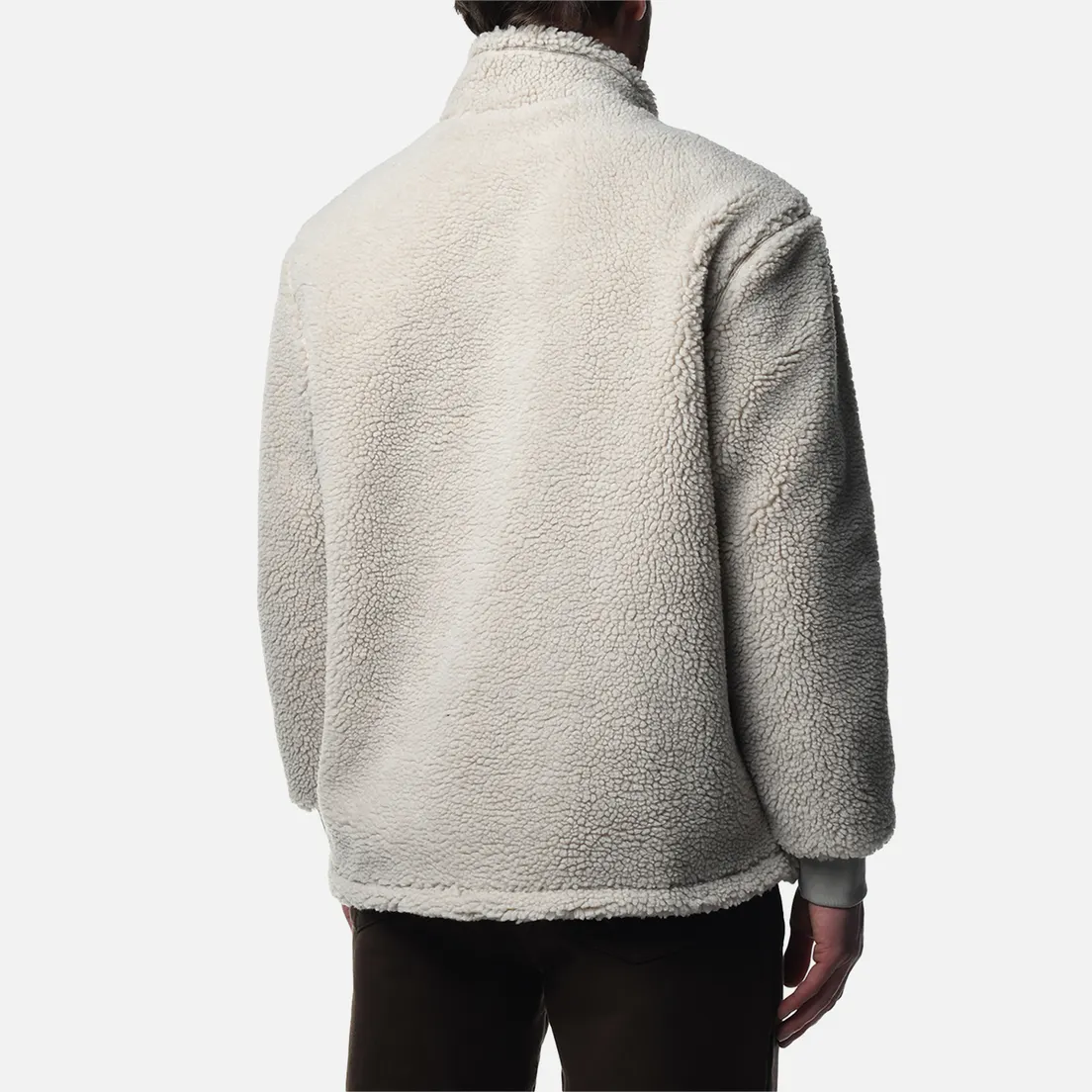 MKI Miyuki-Zoku Мужская толстовка Shearling Quarter Zip