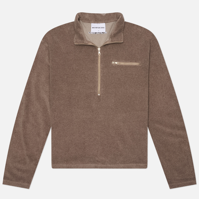 Мужская толстовка MKI Miyuki-Zoku Towelling Quarter-Zip
