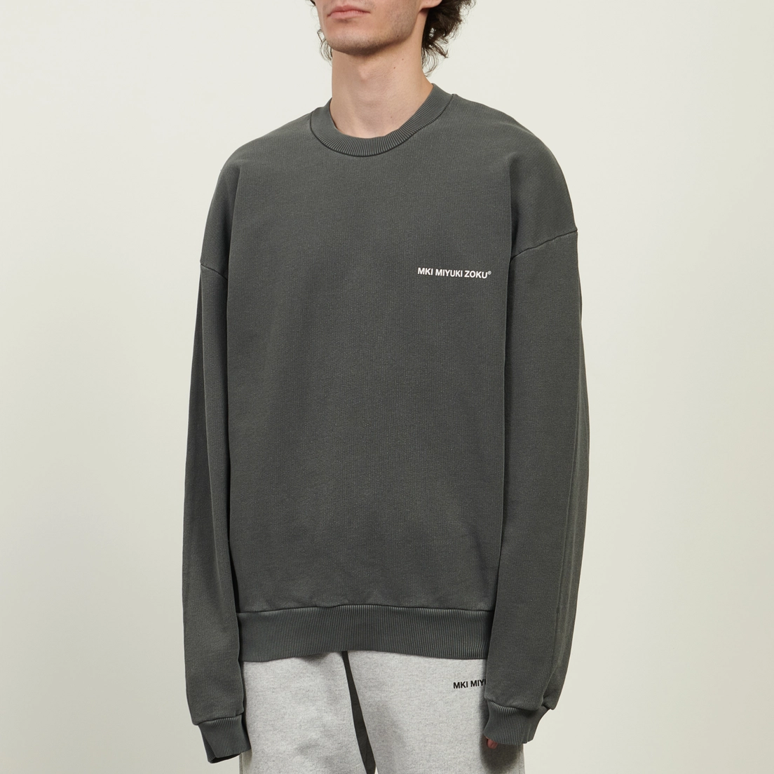 MKI Miyuki-Zoku Мужская толстовка Uniform Crew Neck