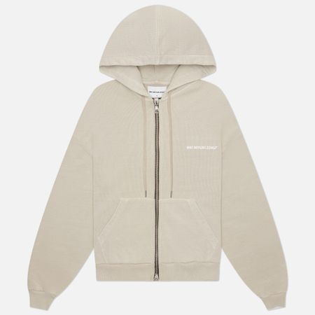 Мужская толстовка MKI MIYUKI ZOKU Uniform Zip Hoodie, цвет бежевый