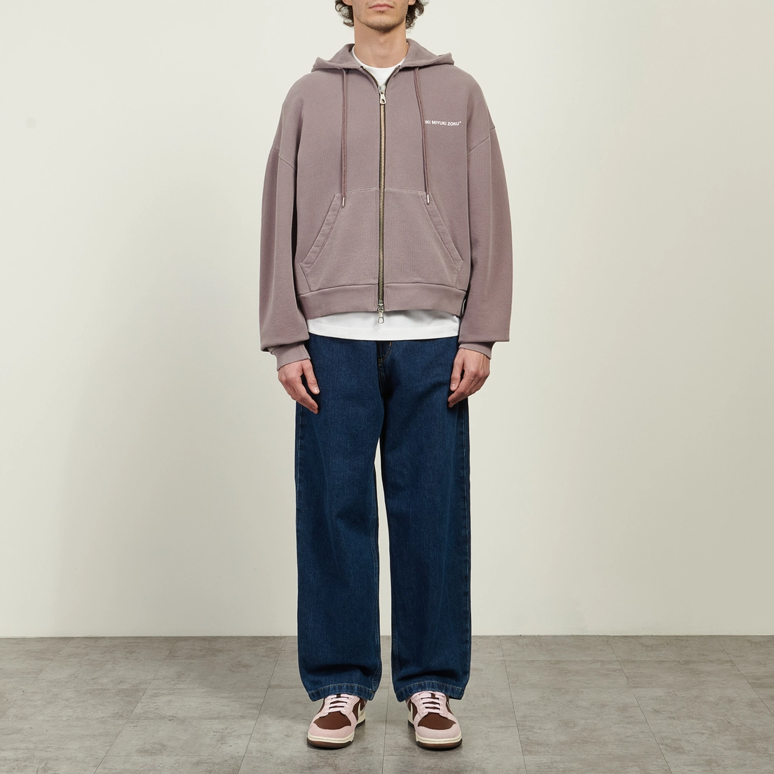 MKI Miyuki-Zoku Мужская толстовка Uniform Zip Hoodie