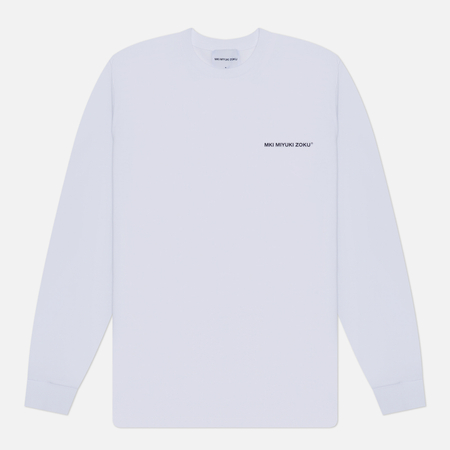 Мужской лонгслив MKI MIYUKI ZOKU Uniform, цвет белый
