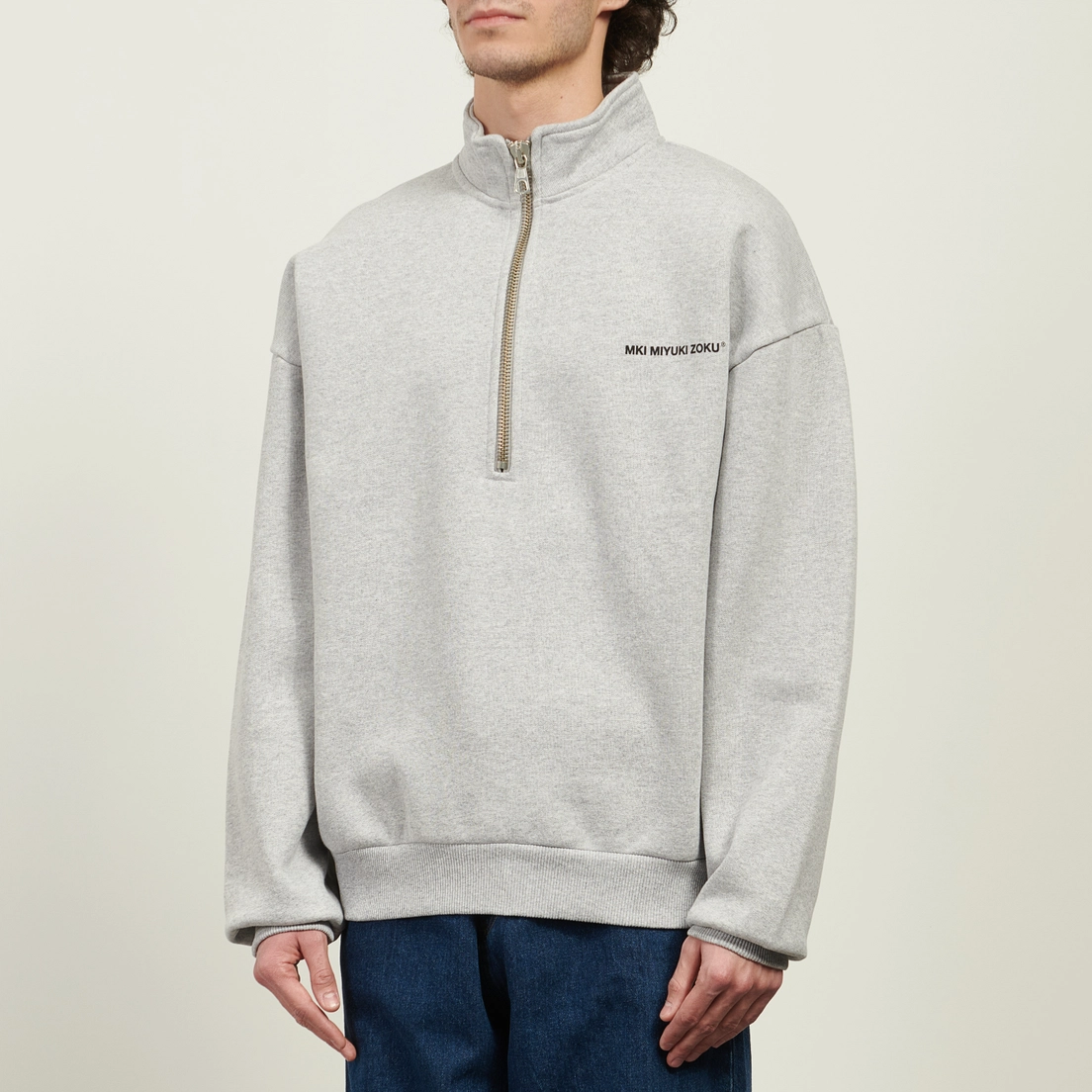 MKI Miyuki-Zoku Мужская толстовка Uniform Quarter Zip