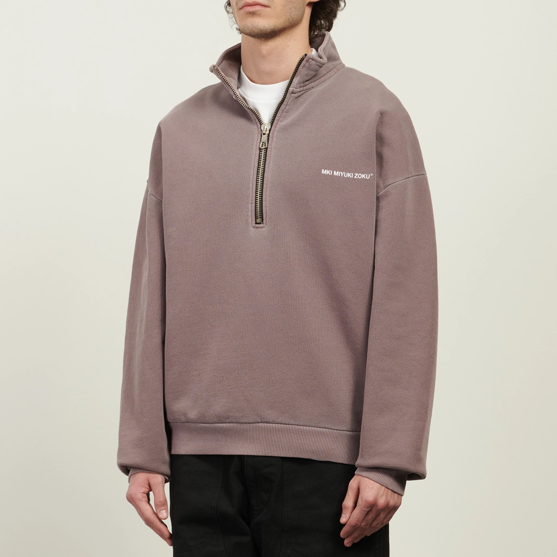 MKI Miyuki-Zoku Мужская толстовка Uniform Quarter Zip
