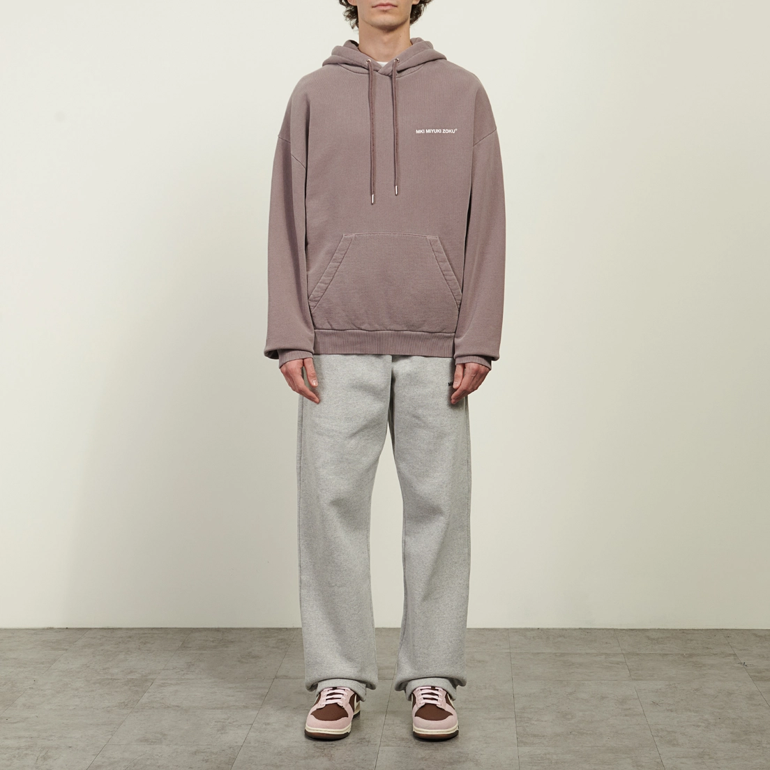 MKI Miyuki-Zoku Мужские брюки Uniform Wide Leg Joggers