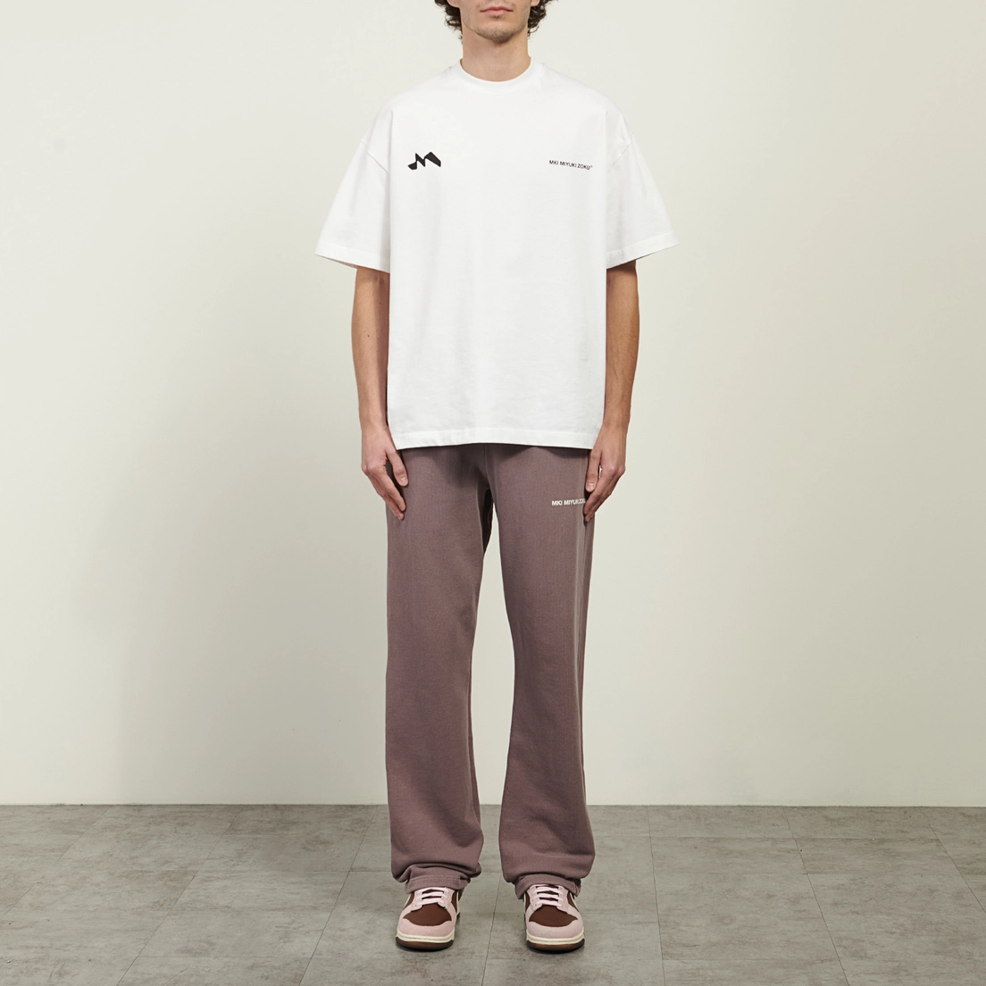 MKI Miyuki-Zoku Мужские брюки Uniform Wide Leg Joggers