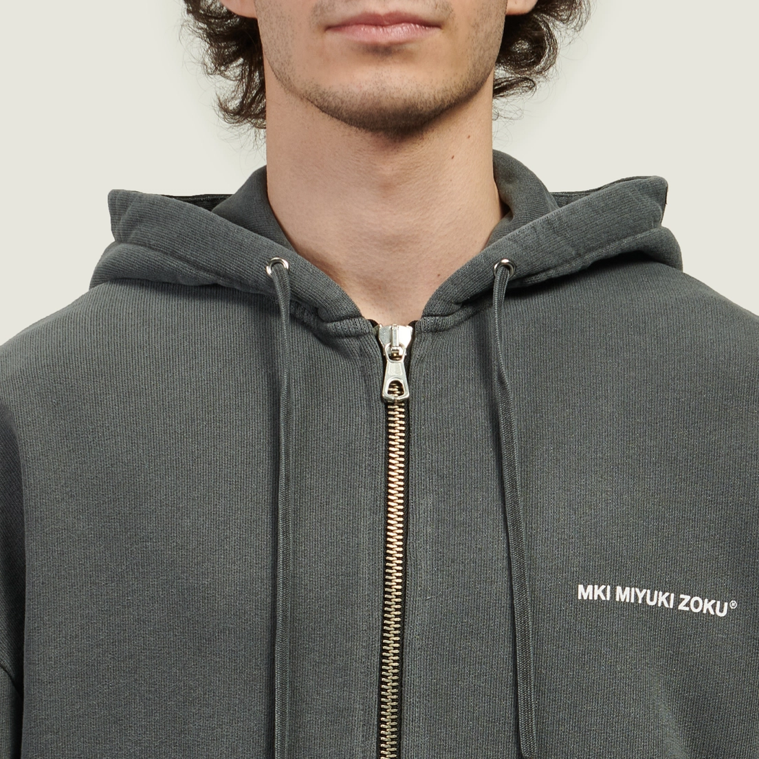 MKI Miyuki-Zoku Мужская толстовка Uniform Zip Hoodie