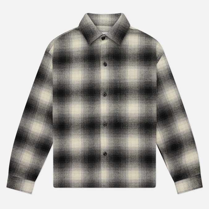 Мужская рубашка MKI Miyuki-Zoku Wool Check Box