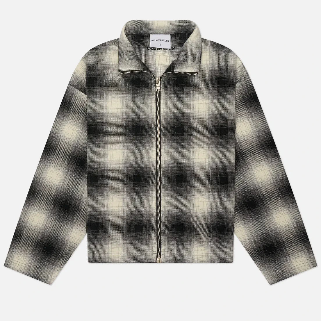 MKI Miyuki-Zoku Мужская демисезонная куртка Wool Check Track