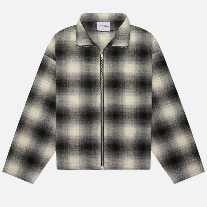 Мужская демисезонная куртка MKI Miyuki-Zoku Wool Check Track 12190₽