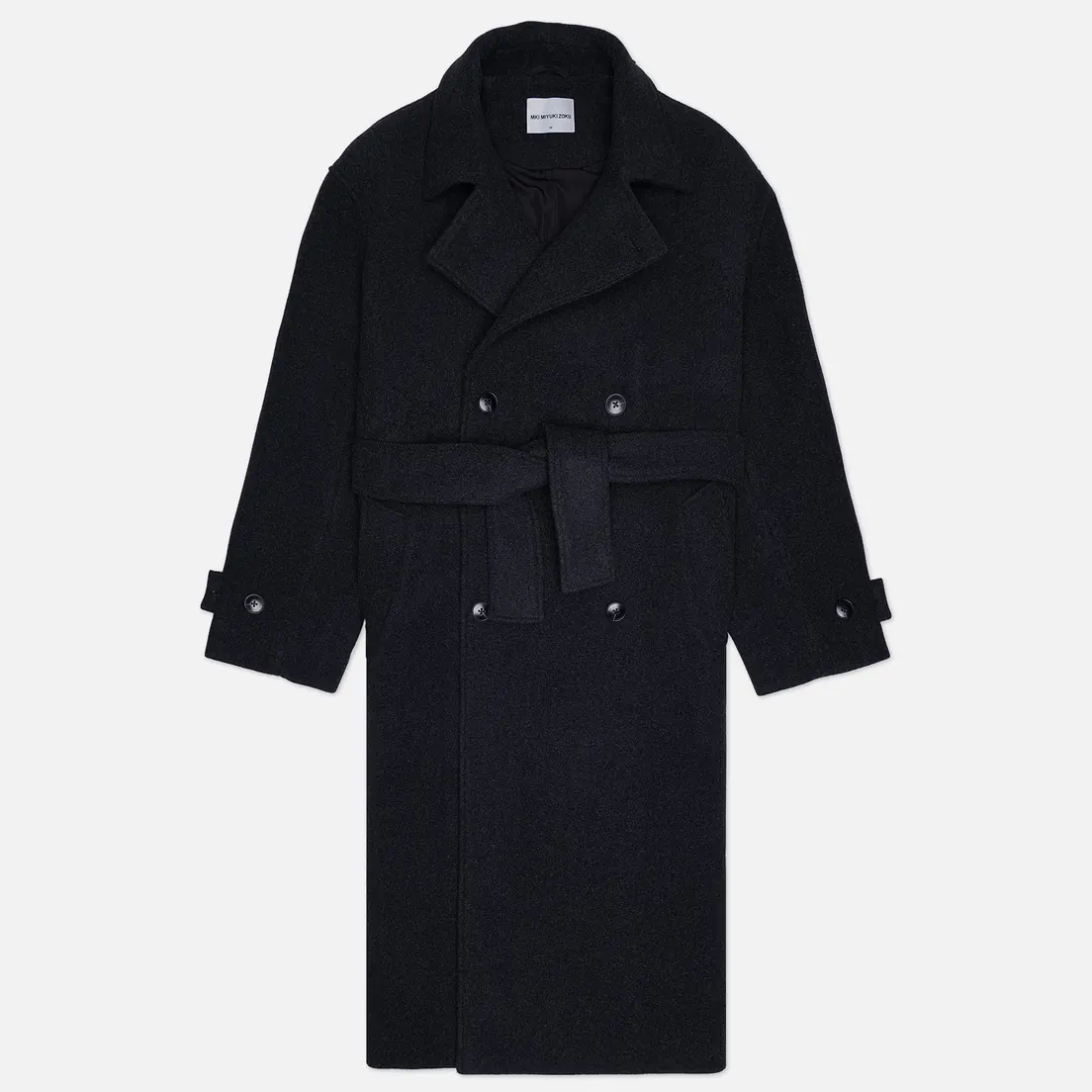 MKI Miyuki-Zoku Мужское пальто Wool Double Breasted