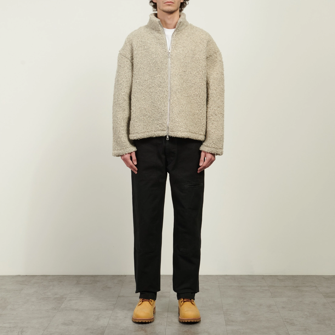 MKI Miyuki-Zoku Мужская толстовка Wool Fleece Track