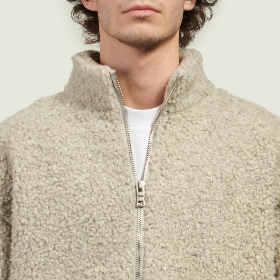 MKI Miyuki-Zoku Мужская толстовка Wool Fleece Track