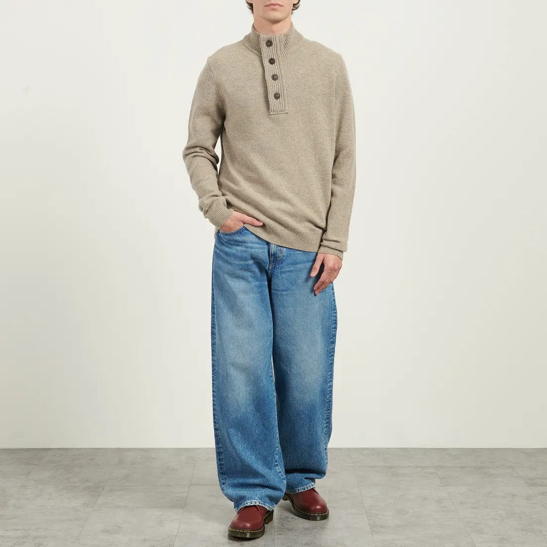 Barbour Мужской свитер Patch Half Zip