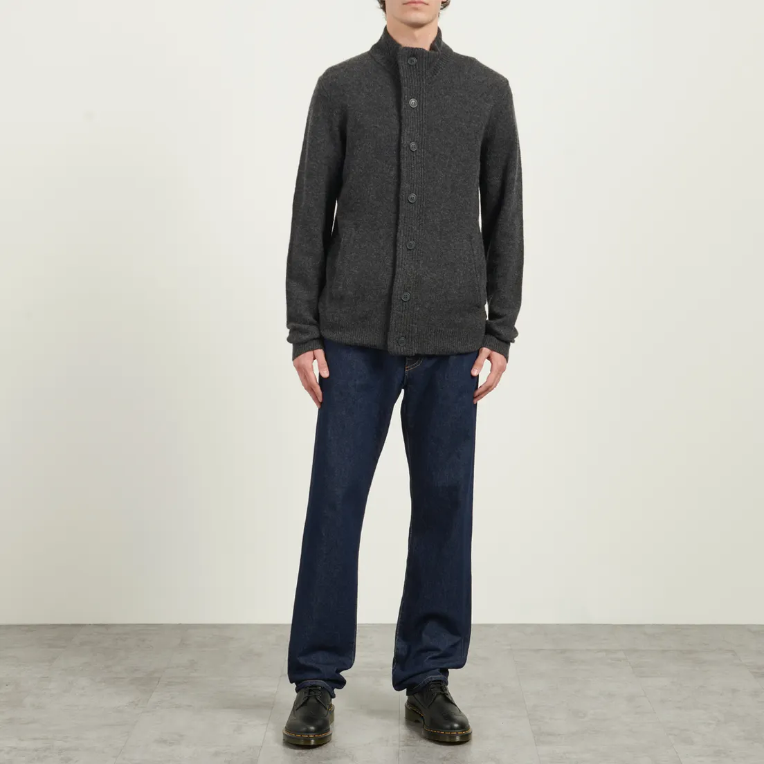 Barbour Мужской свитер Essential Patch Zip Through