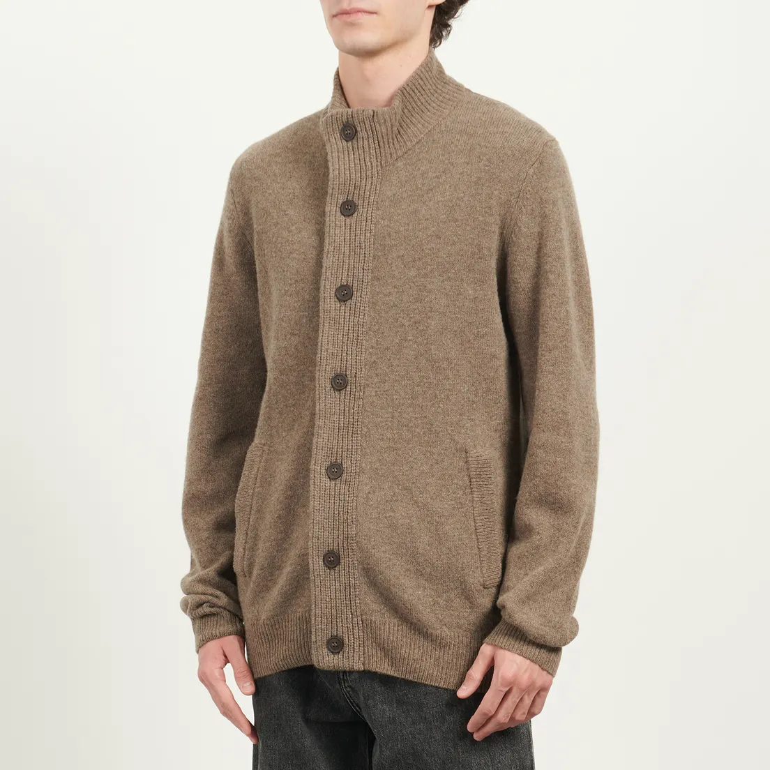 Barbour Мужской свитер Essential Patch Zip Through