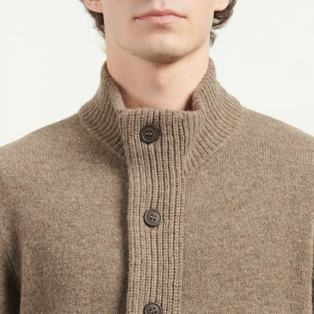 Barbour Мужской свитер Essential Patch Zip Through