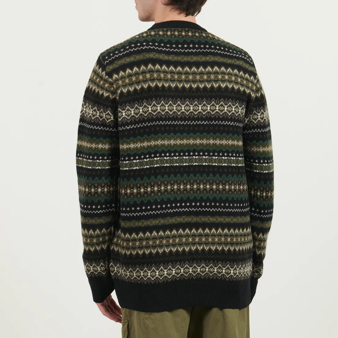 Barbour Мужской свитер Case Fairisle Crew