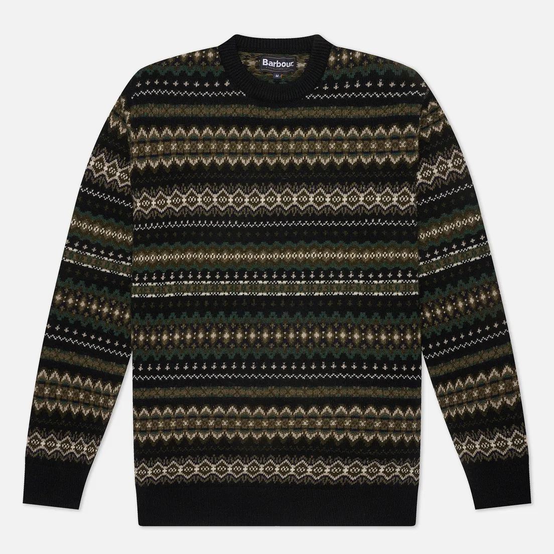 Barbour Мужской свитер Case Fairisle Crew