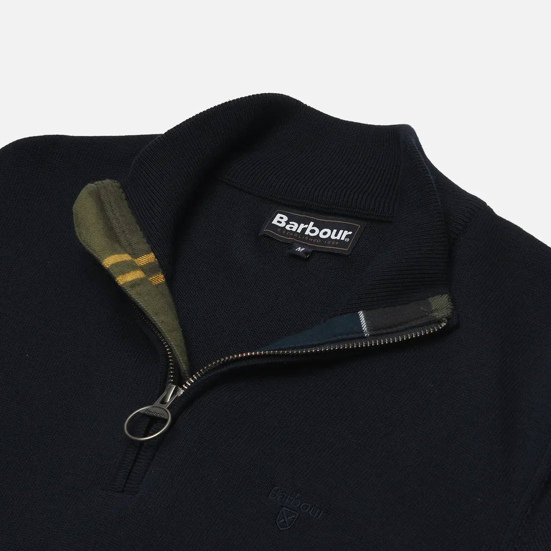Barbour Мужской свитер Cotton Half Zip