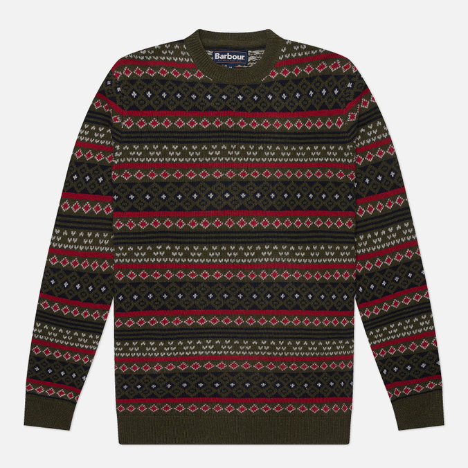 Мужской свитер Barbour Easdale Fairisle Crew Neck