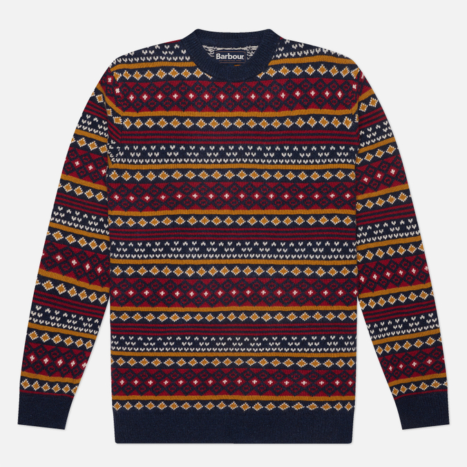 Мужской свитер Barbour Easdale Fairisle Crew Neck