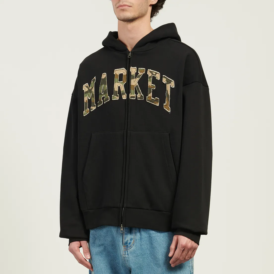 MARKET Мужская толстовка Camo Hoodie