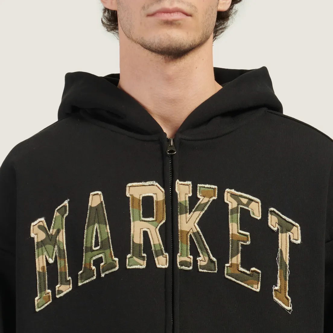 MARKET Мужская толстовка Camo Hoodie