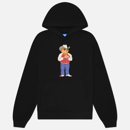 Мужская толстовка MARKET Hee-Haw Bear Hoodie, цвет чёрный, размер XL