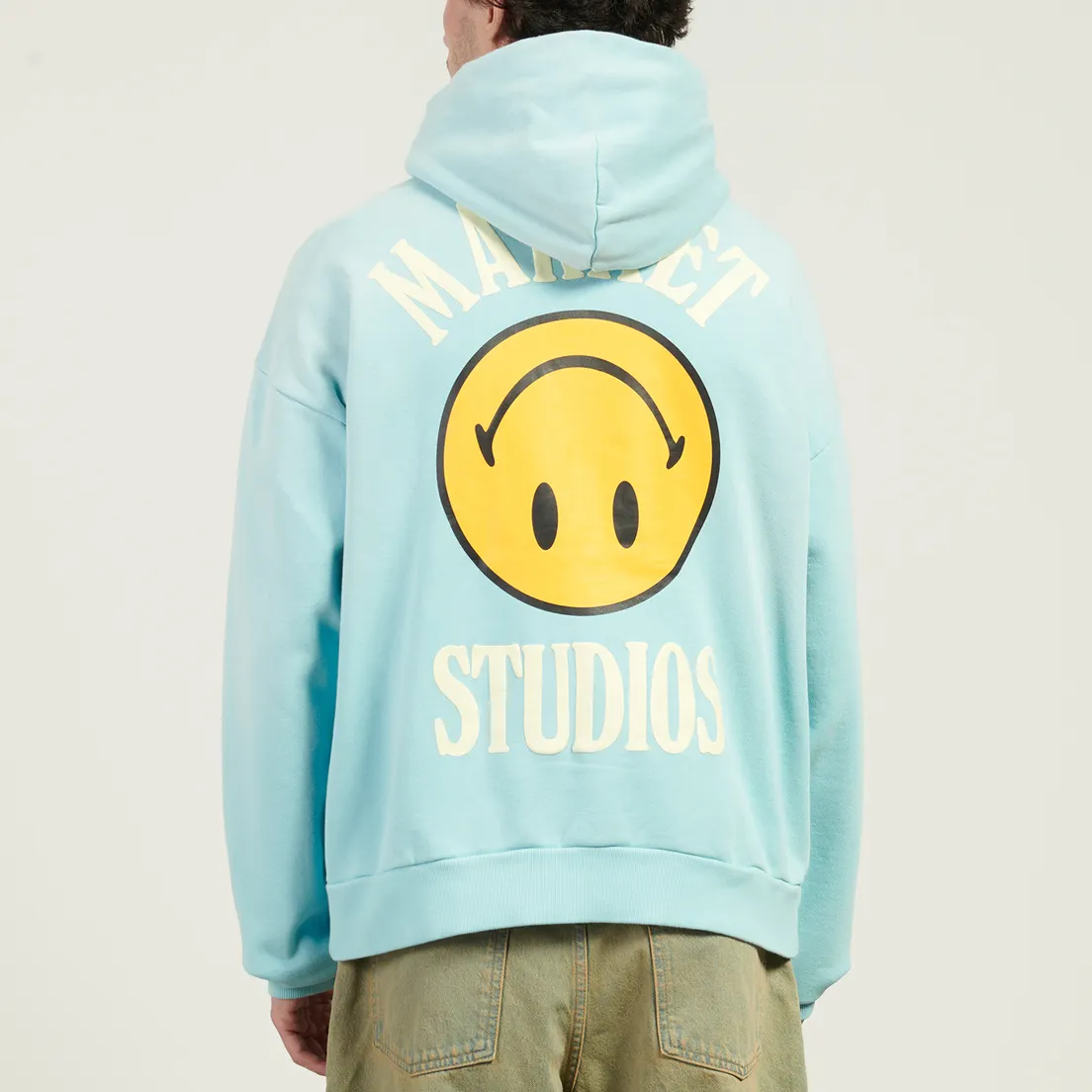 MARKET Мужская толстовка x Smiley Upside Down Lockup Hoodie