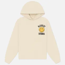 MARKET Мужская толстовка x Smiley Upside Down Lockup Hoodie