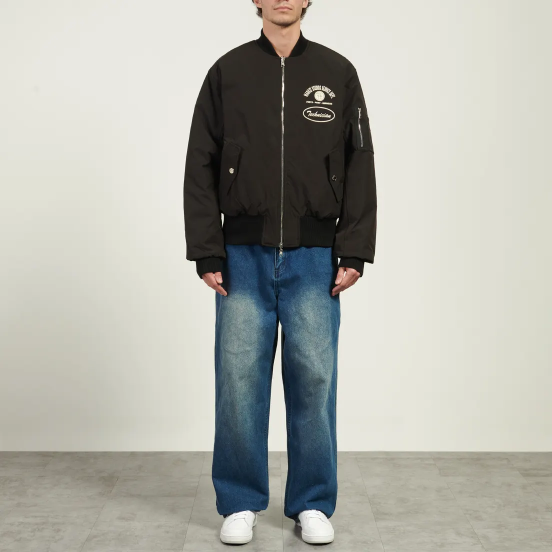 MARKET Мужская куртка бомбер Handyman Reversible