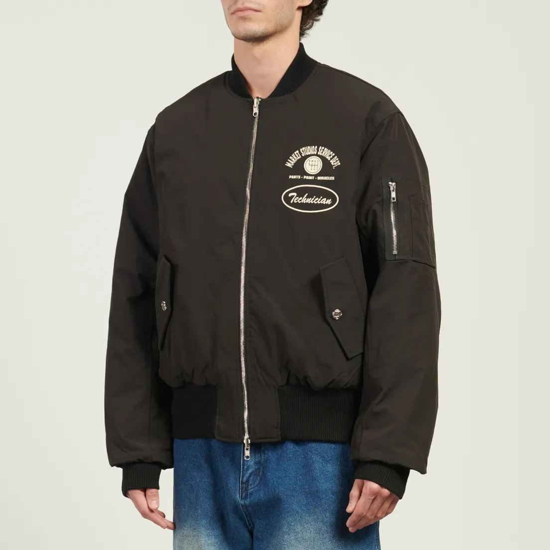 MARKET Мужская куртка бомбер Handyman Reversible