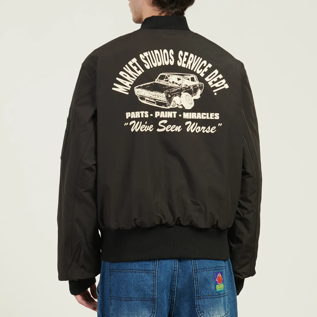 MARKET Мужская куртка бомбер Handyman Reversible