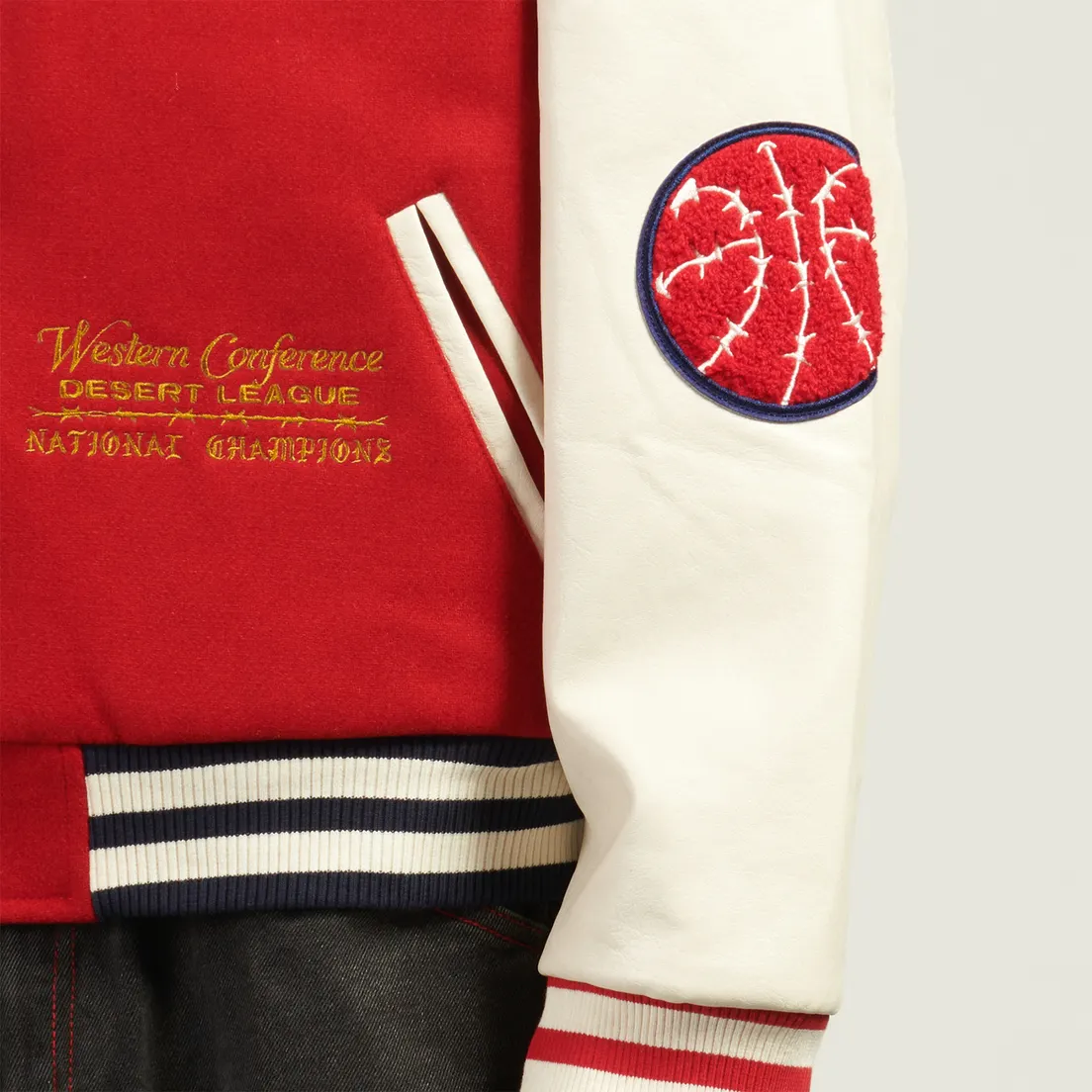 MARKET Мужская куртка бомбер Market Old West Varsity