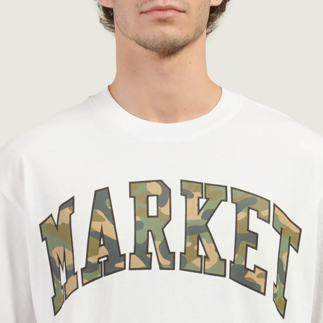 MARKET Мужская футболка Camo Arc