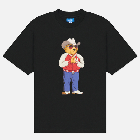 Мужская футболка MARKET Hee-Haw Bear, цвет чёрный, размер L