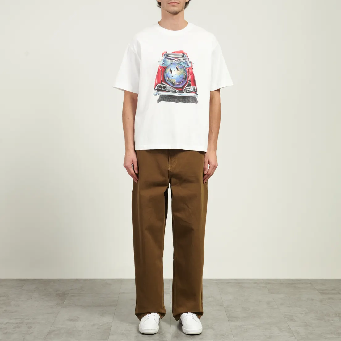 MARKET Мужская футболка x Smiley Pride In My Ride