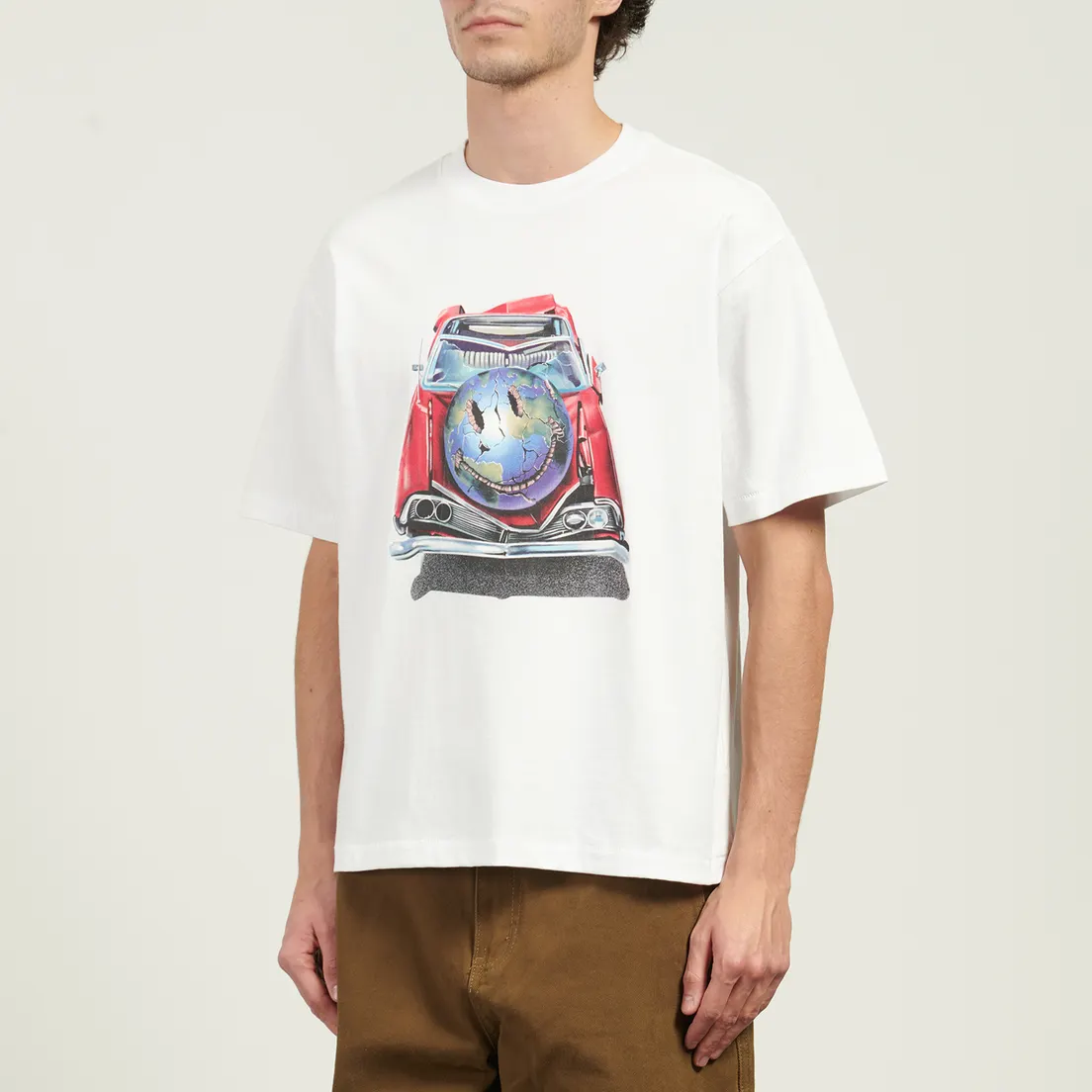 MARKET Мужская футболка x Smiley Pride In My Ride