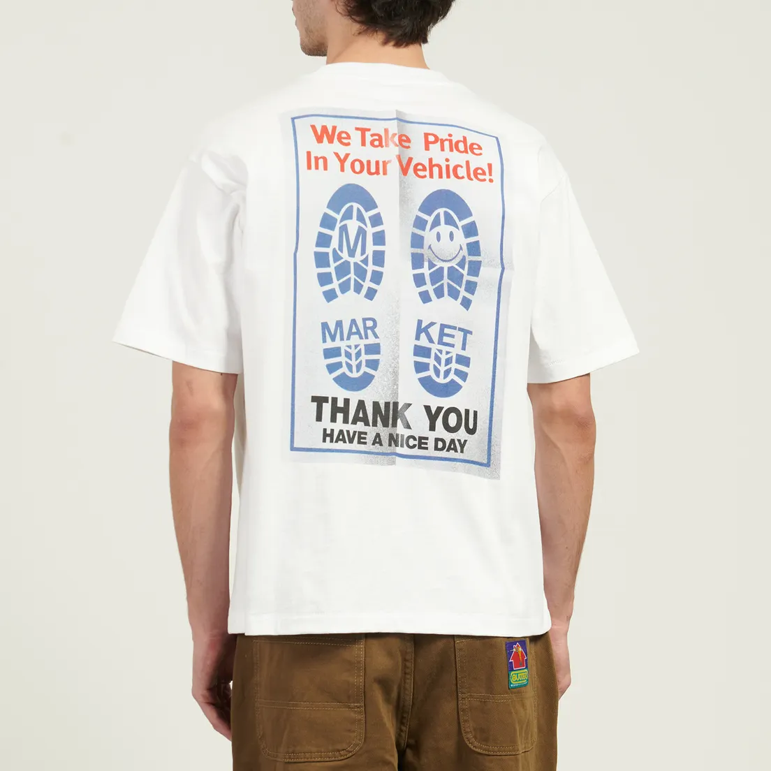 MARKET Мужская футболка x Smiley Pride In My Ride