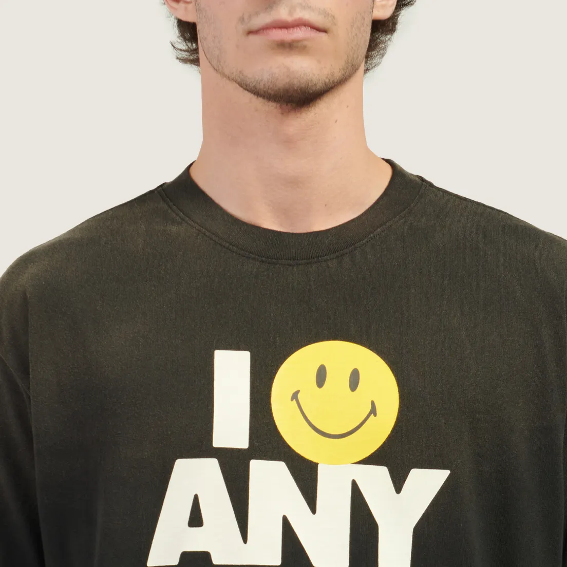 MARKET Мужская футболка x Smiley Smile Anyways
