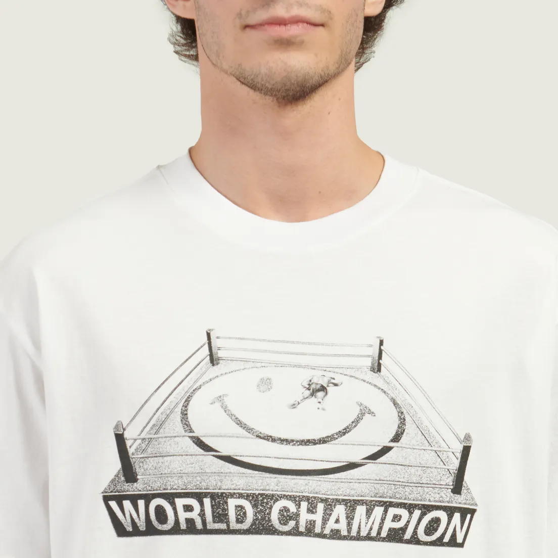 MARKET Мужская футболка x Smiley KO