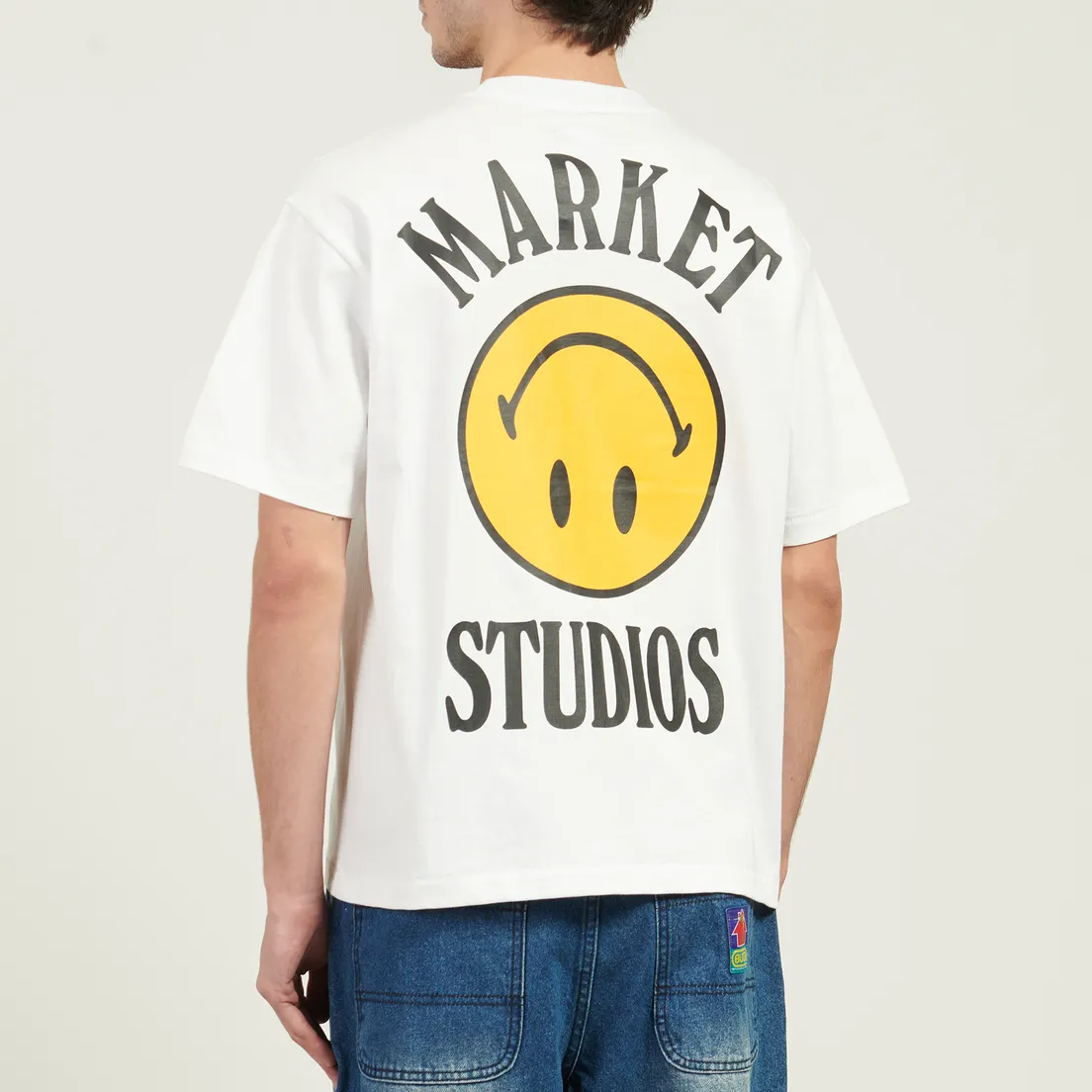 MARKET Мужская футболка x Smiley Upside Down Lockup