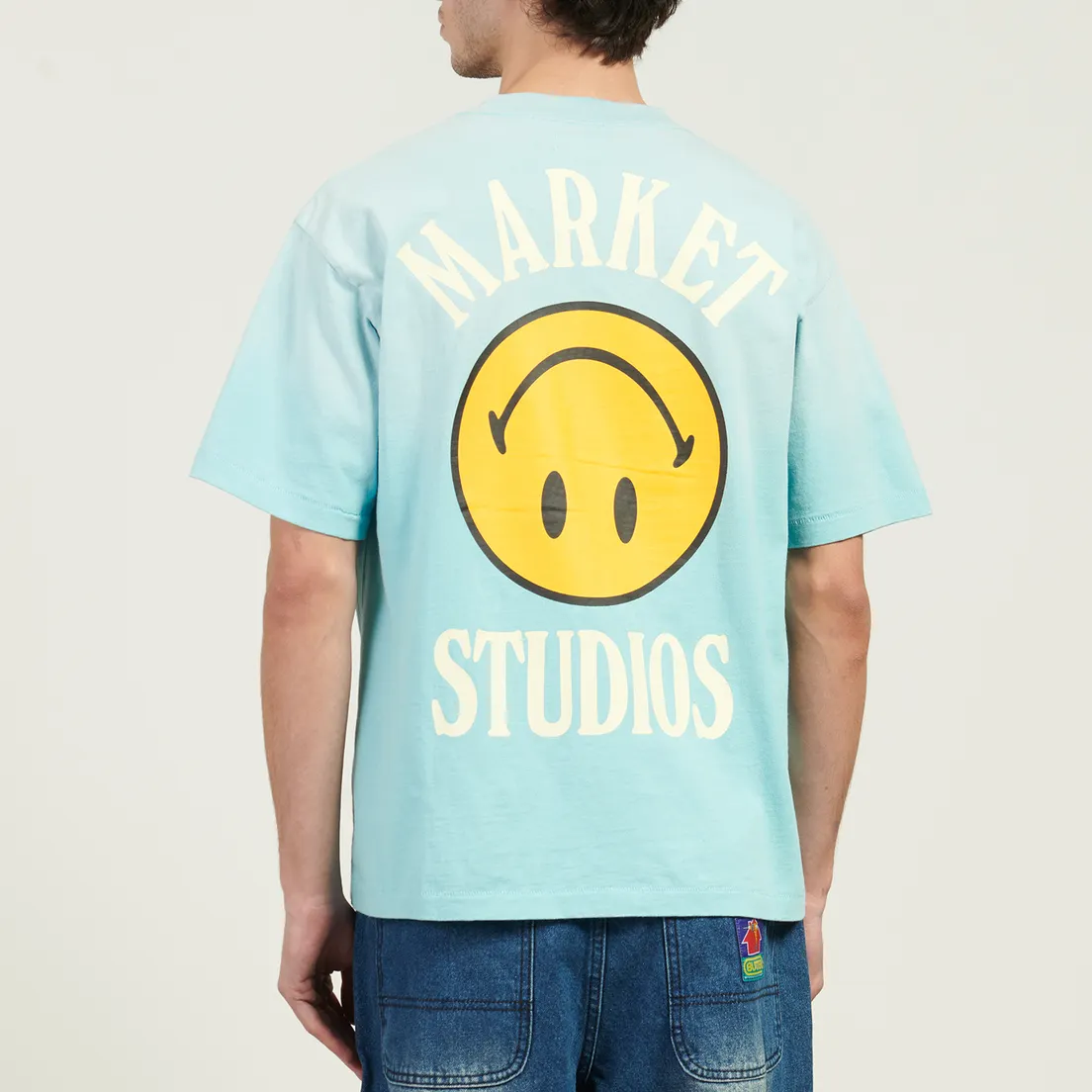 MARKET Мужская футболка x Smiley Upside Down Lockup