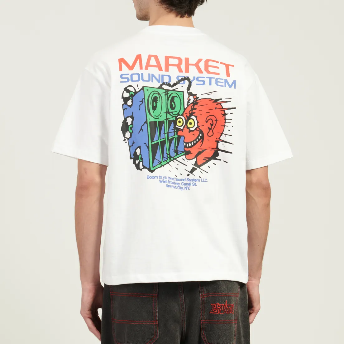 MARKET Мужская футболка Speaker Knocker