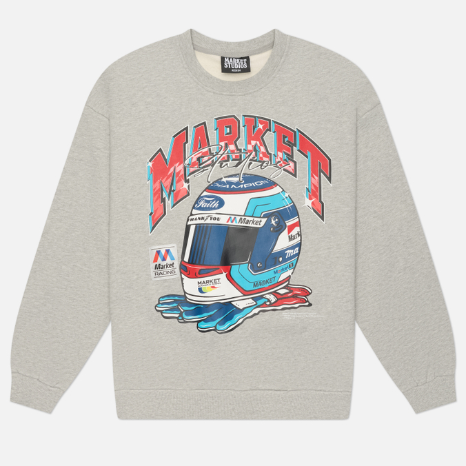 Мужская толстовка MARKET Racing Helmet Crewneck